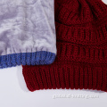 Solid Color Knitted Hat Warm knitted hat for winter for women Supplier